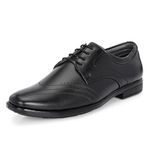 Centrino Formal Shoe for Men | Cushioned Insole | Stylish Lace-Up | Perfect for Boys & Men | Office Wear & Formal Dress 6805-1 Black