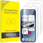 JETech Screen Protector for Nothing Phone 2a / 2a Plus 6.7-Inch, 9H Tempered Glass Film, Anti-Scratch, HD Clear, 3-Pack