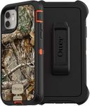 OtterBox Defender Series Screenless Edition Case for iPhone 11 (Only) - Holster Clip Included - Non-Retail Packaging - Realtree Blaze Edge (Camo)