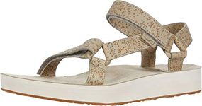 Teva Women's Midform Universal Star Sandal Sling Back, Beige (Plaza Taupe Pltp), 4 UK (37 EU)