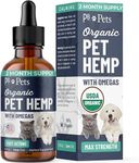 Organic Hemp Oil for Dogs and Cats 