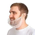 100 Pack Beard Nets | 18" | White D