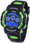 Edillas Kids Watches Digital for Boys,7 Colors 50M Waterproof Wrist Watches for Child Sport Outdoor Multifunctional Wrist Watches with Stopwatch/Alarm Watch for Kids Ages 7-15