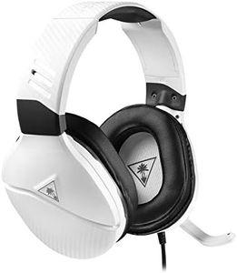 Turtle Beach Recon 200 Blanc Casque Gaming avec amplificateur - PS4, PS5, Xbox One, Nintendo Switch et PC