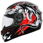 Zorax ZOR-819 Dragon XL (61cm) Full Face Motorbike Helmet Motorcycle Helmet - ECE 2206 Approved