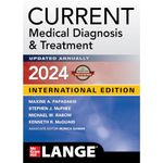 CURRENT MEDICAL DIAGNOSIS & TREATMENT 2024 (IE)