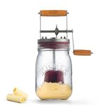 Kilner 1 Litre Easy to Use Glass Butter Churner