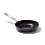 OXO Good Grips Pro 8" Frying Pan Skillet, 3-Layered German Engineered Nonstick Coating, Dishwasher Safe, Oven Safe, Stainless Steel Handle, Black