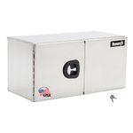 Buyers Products 1705340 Toolbox (Aluminum Smooth, 24X24X48, DBL BARN DR)