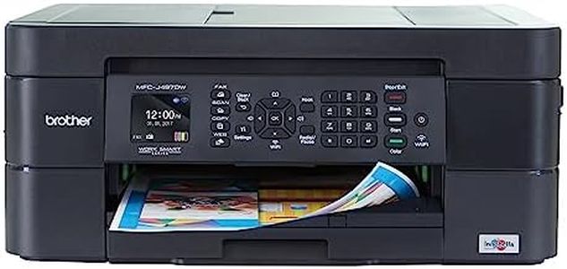 Brother® International Compact MFC-J497DW Wireless Color Inkjet All-In-One Printer