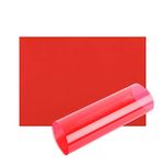 Acetate Sheets A4 OHP Sheet Colour Acetate Clear Film Plastic Light Filter Gel Reading Aid Thick 100 Micron Reading Aid (A4 Size - Red - 3 Sheets)