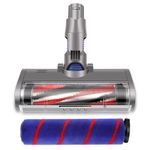 ARyee 2 Rollers Vacuum Cleaner Head Replacements for Dyson V6 DC58 DC59 DC61 DC62 Replacement Brushes Attachments Accessories Dual-use for Carpet or Hardwood Floor