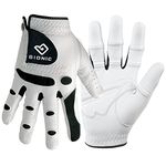 Bionic StableGrip with Natural Fit Golf Glove - White (Medium/Large, Right)