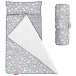 Toddler Nap Mat with Pillow and Blanket, Kids Sleeping Bag Lightweight and Soft Perfect for Kids Preschool, Daycare, Travel Sleeping Bag Boys and Girls, Fit Standard Cot