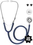 Primacare CSDS-9291-BL Pediatric Dual Head Stethoscope, Classic Series, 30 in., Blue (Pack of 100)