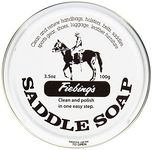 Fiebing's Saddle Soap, White, Leather 3.5 oz