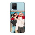 CLEOK Brand - Own Design Back Cover for Vivo Y21 | Upload Selfie, Image, Artwork, Logo, Type Name, Text, Quote | Personalised, Customised Hard Case for Vivo Y21