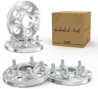 4pcs 15mm Hubcentric Wheel Spacers 5x114.3 (67.1mm CB) 12x1.5 Stud Compatible with Genesis Tiburon Veloster Optima Soul Mazda 3 5 CX-7 Miata MX-6 RX-7 RX-8 Protege Compass Patriot Evo8 9 10 Eclipse