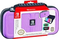 Game Traveler Nintendo Switch Case - Switch OLED Case for Switch OLED, Switch and Switch Lite, Adjustable Viewing Stand & Bonus Game Cases, Deluxe Carry Handle, Licensed Nintendo Switch Game Case