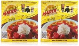 Carbon's Golden Malted Pancake & Waffle Flour Mix, Original, 32-Ounces Pack of 2 w/Exit 28 Bargains Sticker