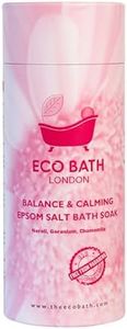 Eco Bath London Balance and Calming Epsom Salt Bath Soak - Tube 1000g
