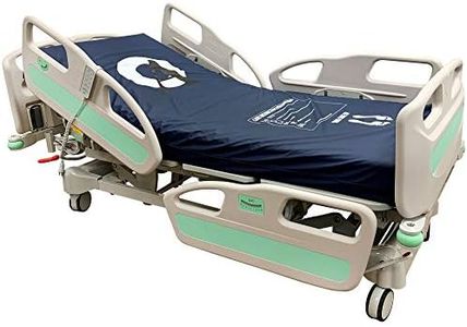 Hopefull (Model No : HCMM-5 Premium 5 Function Electric Hospital ICU Bed with 5.9" Memory Foam Mattress Included LINAK Motor & Control System, Central Locking System and Battery Back-up System