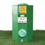 Kitchen Waste Composter Bin 160 litres Outdoor | Large Compost Bin for Home | BSF Technology | Includes Compost Booster | Garden Waste Converter for 3–5 Member Families | Green