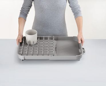 Joseph Joseph Expandable Dish Rack – Grey Adjustable Drainer
