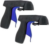 Master Airbrush Instant Aerosol Trigger Handle (2 Pack) - Attach to Convert Spray Cans into Spray Guns - Universal Fit, Use on Spray Paint, Adhesives - Reusable, Clip-On & Off, Full Comfort Hand Grip