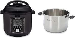 Instant Pot Pro 10-in-1 Pressure Cooker (6 Quart) + Stainless Steel Inner Cooking Pot