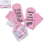 CHANGGER If You Can Read This Bring Me Some Fuzzy Funny Saying Crew Socks christmas Unisex Gift