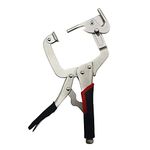 Woodwork Right Angle Clamp Corner Clamp Tools C-Clamp 2 Ways to Use Face Clamp Pocket Hole Clamp, for Woodworking and Pocket Hole Joinery,High Carbon Steel Woodworking Tool