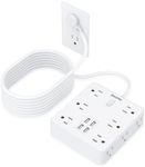 5 ft Power Strip with 12 Outlets & 