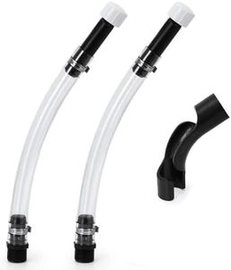 Racing Fuel Jug Hose, Fit 5 Gallon Gas Can, Utility Jug Spout and Nozzle, Perfect for Racing Fuel, Jegs Jugs, VP Gas Can，LC2 Jugs, Scribner Fuel Jugs, Black