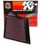 K&N Filters 33-2955 Replacement Air Filter, Heather Red