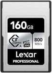 Lexar Professional Silver Series CFexpress Type A Card 160GB, CFe Card Up to 800MB/s Read, VPG200, 8K Video CF Card, Memory Card Compatible with Sony Alpha and Sony FX Cameras (LCAEXSL160G-RNENG)