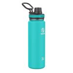 Takeya 885395500447 Originals Insulated Stainless Steel Bottle, Spout Lid Ocean 24oz