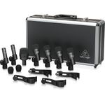 Behringer BC1200 Professional 7-Piece Drum Microphone Set for Studio and Live Applications , black