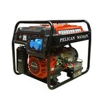 AK POWER SERVICE PELICAN- W650APL 5,500-Watt Powered Petrol Generator with Self Starter(Red with Black)