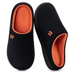 RockDove Men's Original Two-Tone Memory Foam Slipper, Size 11-12 US Men, Oriole