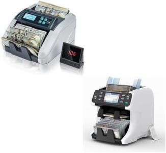 MUNBYN IMC40 2-Pocket Mixed Cash Counter