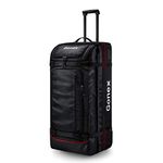 Gonex Wheeled Duffel Bag 100L Water-Repellent Rolling Luggage with Wheels Travel Holdall Bag Unisex 33 inch, Black