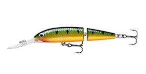 Rapala Jointed Deep Husky Jerk 08 Fishing Lure, 3.125-Inch, Perch