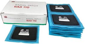Rema Tip Top RAD110 Radial Tire Patches – 2” x 2-3/4” Self-Vulcanizing Flat Tire Universal Repair Patches – 20 Count