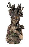 Gaia The Greek Primordial Goddess of Earth Cold Cast Bronze