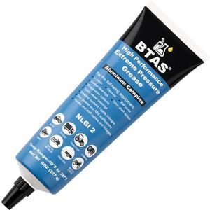 BTAS High-Performance Extreme Pressure Grease, Marine Grade NLGI 2 8oz Tube