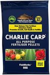 Charlie Carp Natural Pellet Fertiliser - Plant Fertiliser with 3 Months Slow Release Formula - Odourless All Purpose Garden Fertiliser and Plant Food for Indoor Plants and Gardens - 5kg