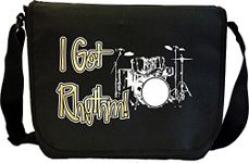 MusicaliTee Drum Kit Got Rhythm - Sheet Music & Accessory Messenger TRIO Bag