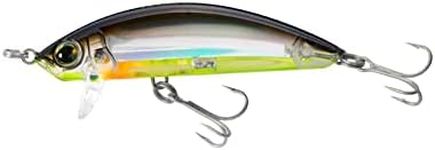Yo-Zuri R1215-BSCL: 3D Inshore Surface Minnow (F) 90Mm 3-1/2", Black Silver Chartreuse