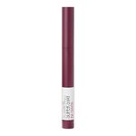 Maybelline Lipstick, Superstay Matte Ink Crayon Longlasting Dark Purple Lipstick with Precision Applicator 60 Accept A Dare